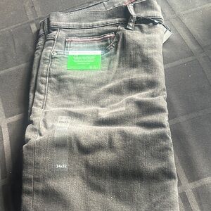 Tommy Hilfiger Men's Gray Slim Straight Jeans